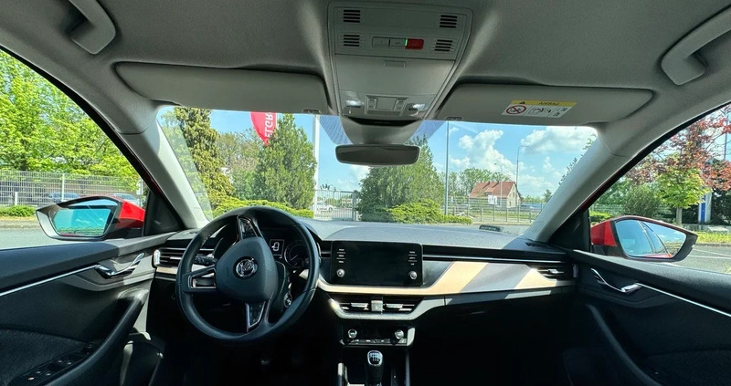 Skoda Scala cena 69550 przebieg: 55130, rok produkcji 2020 z Dukla małe 137